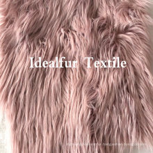 Long Pile Mongolian Shaggy Faux Fur Fabric